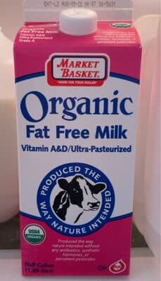 Organic Fat Free Milk