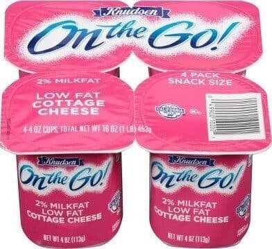 2% LOW FAT COTTAGE CHEESE