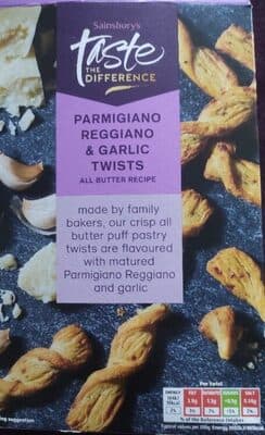 Parmesan & Garlic Twists
