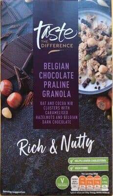 Belgian Chocolate Praline Granola