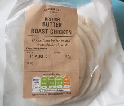 British Butter Roast Chicken