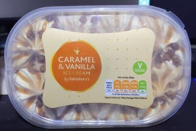 Caramel & Vanilla Ice Cream