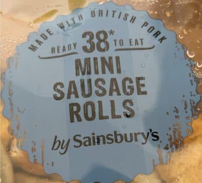 Mini sausage rolls