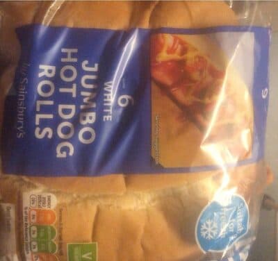 Jumbo Hot Dog Rolls