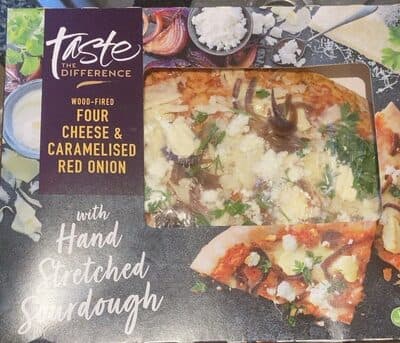 Wood Fired Four Cheese And Caramelised Red Onion