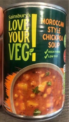 Moroccan Style Chickpea Soup