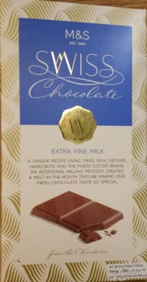 SWISS Chocolate Extra Fine Milk