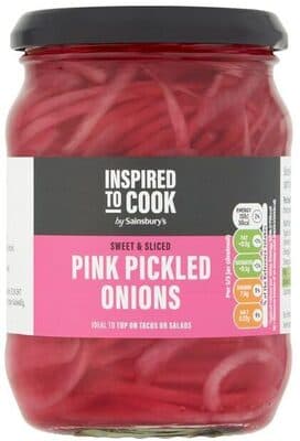 Pink Pickled Onions