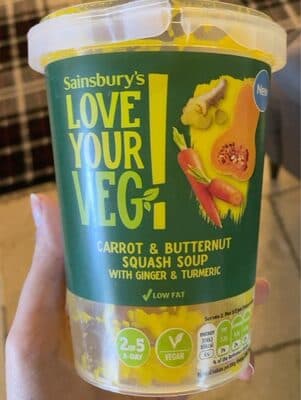 carrot & butternut squash soup