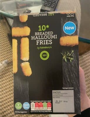 Breaded Halloumi Fries