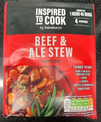 Beef & Ale Stew Recipe Mix