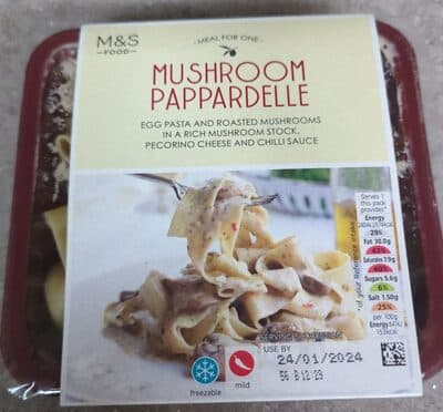 Mushroom Pappardelle