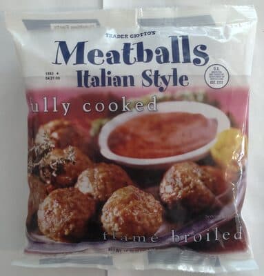 Meatballs Italian Style