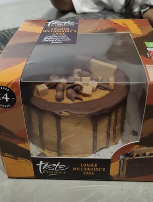Taste the difference loaded millionaires cake