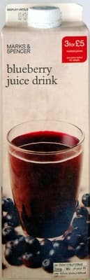 Blueberry Juice Drink
