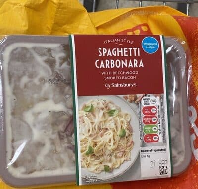 Spaghetti carbonara