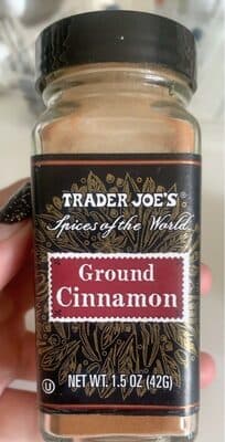 Ground cinnamon