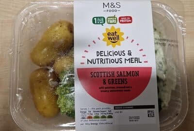 Balanced for you Scottish salmon meal