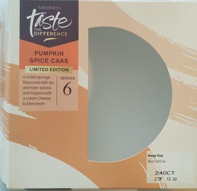 Pumpkin Spice Cake
