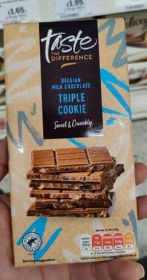 Triple cookie chocolate