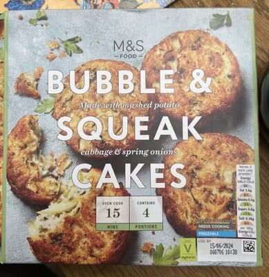Bubble & Squeak Cakes