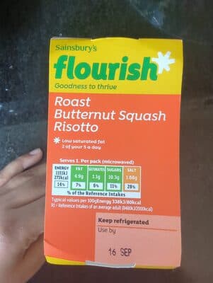 Roast Butternut Squash Risotto