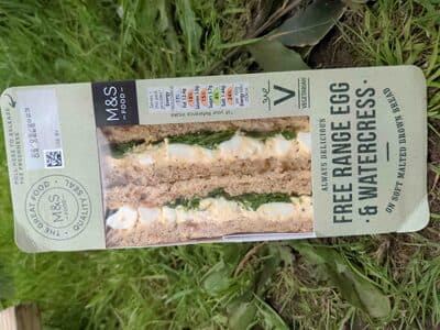 Free Range Egg & Watercress Sandwich
