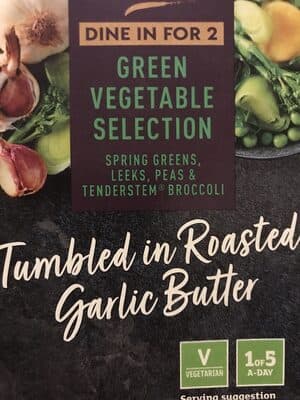 green vegetable selection