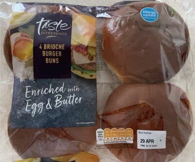 Taste the Difference Brioche Burger Bun