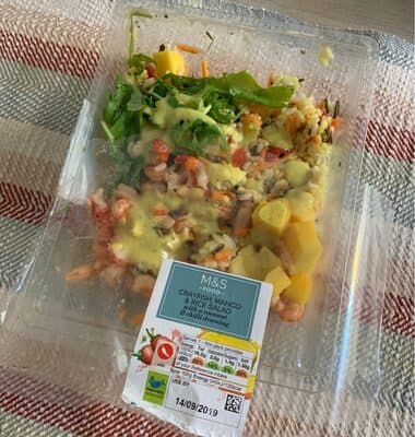 Crayfish Mango Rice Salad
