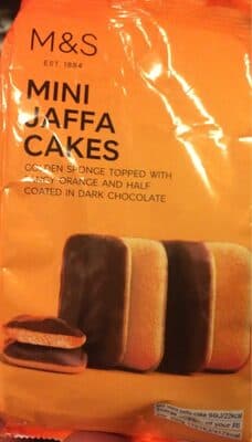 Mini jaffa cakes