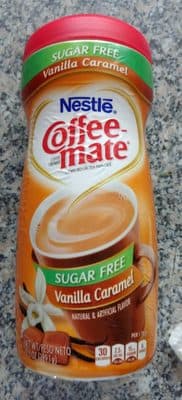 Vanilla Caramel Flavor Sugar Free Coffee Creamer