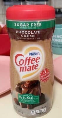Chocolate Creme Flavor Sugar Free Coffee Creamer