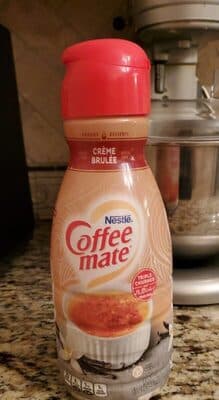 Creme Brulee Flavor Coffee Creamer