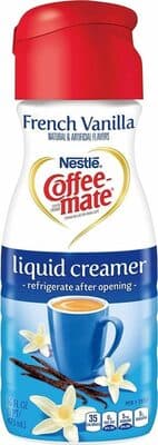 French Vanilla Flavor Coffee Creamer