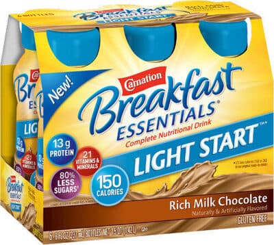 Light Start, Rich Milk Chocolate Flavor Nutritional Drink
