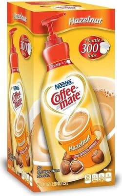 Hazelnut Flavor Concentrated Coffee Creamer