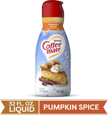 Pumpkin Spice Flavor Coffee Creamer