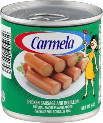 Chicken Sausage in Chicken Broth