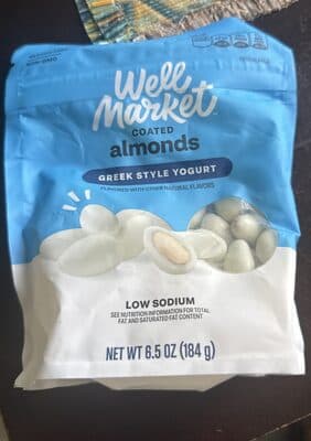 Yogurt Coated Almonds