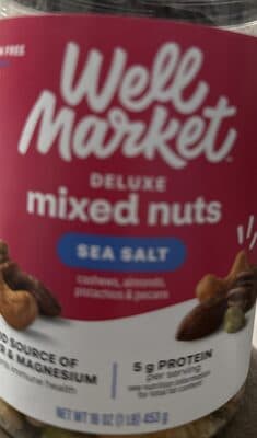 Deluxe Mixed Nuts With Seasalt