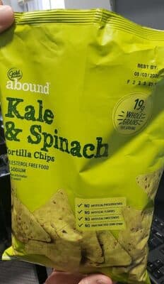 Kale & Spinach Tortilla Chips