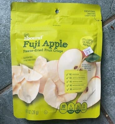 No Added Sugar Fuji Apple Freeze-Dried Fruit Crisps
