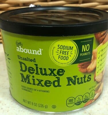 Unsalted Deluxe Mixed Nuts