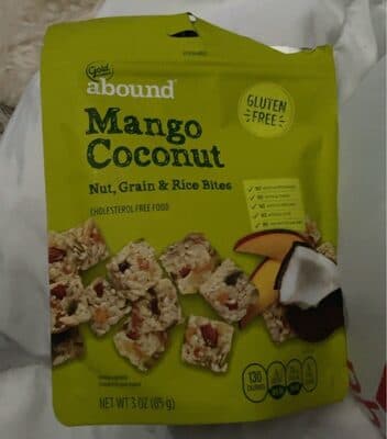 Mango Coconut Nut, Grain & Rice Bites