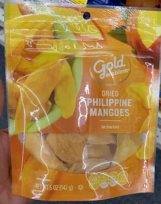 Dried Philippine Mangoes