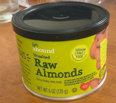 Unsalted Raw Almonds