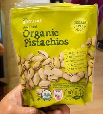 Unsalted Organic Pistachios
