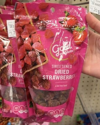 Sweetened Dried Strawberry