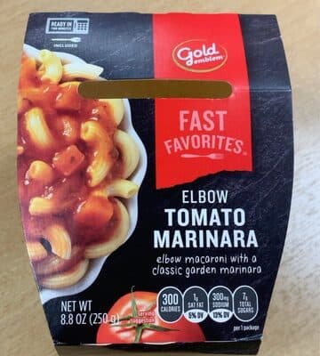 Elbow Tomato Marinara